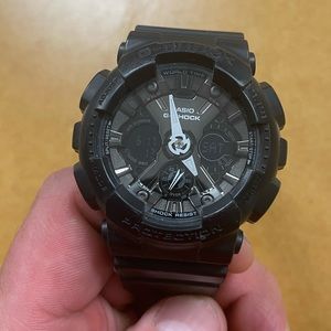 All black Casio G-Shock watch